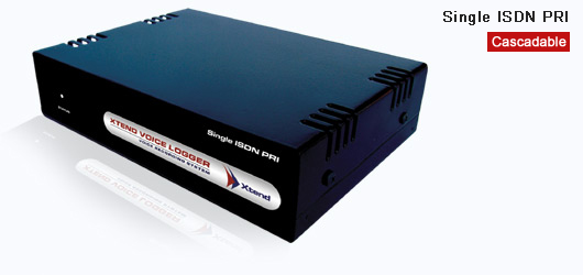 Xtend Voice Logger : Digital Trunk - Single ISDN PRI